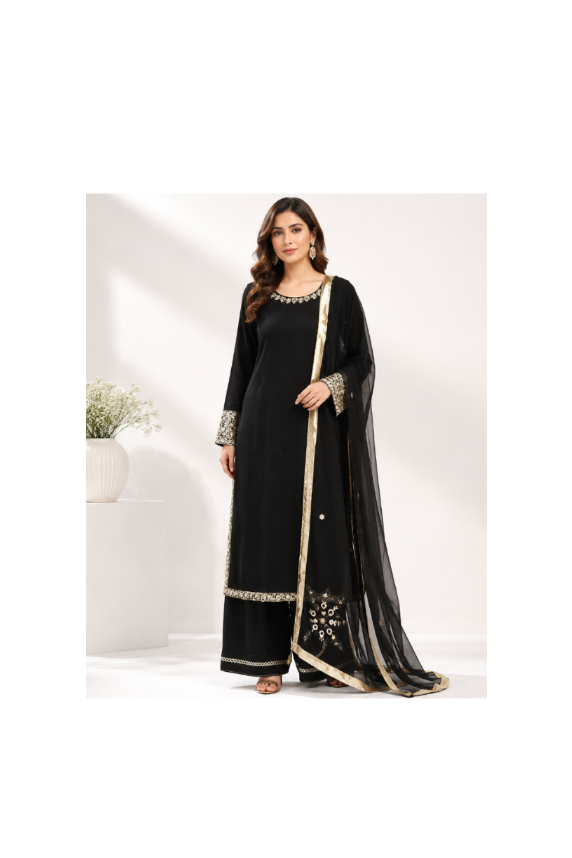 Z-12 | Black Elegance Handwork Suit