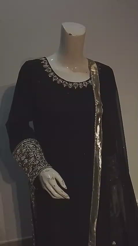 Z-12 | Black Elegance Handwork Suit